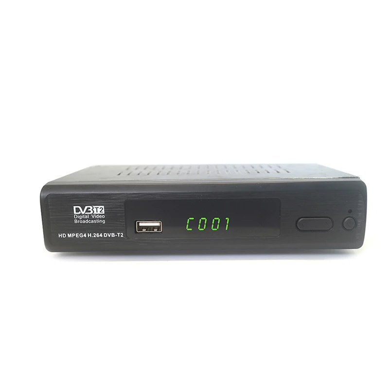 

HD DVB-T2 Digital tv receiver Terrestrial Receiver Set-top Box with Multimedia Player H.264/MPEG-2/4 Compatible with DVB-T