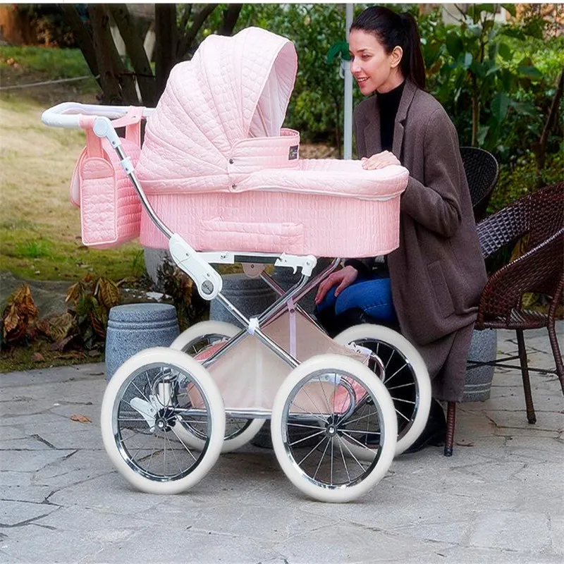 

Isabell style cool baby Retro pram baby stroller winter snow walker 2 in 1