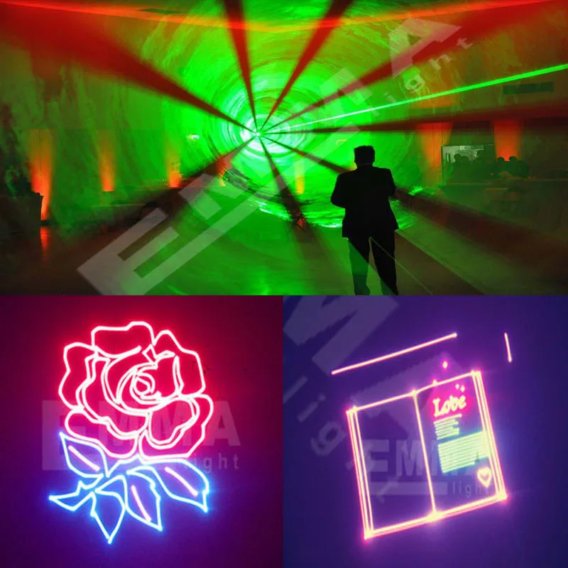 

7000w 7w RGB LASER SHOW DMX ILDA SD CARD LCD touch screen