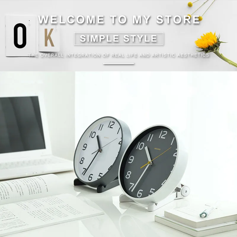 electronic thermometer desktop clock old clock metal clock vintage table clock silent clock small digital clock watch desk desk clock digital (1)