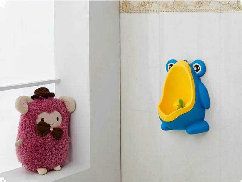 Cute Frog Baby Potty Toilet Urinals Boy Assento Sanitario Infantil Children Potty Toilet Training Kids Urinal Plastic Trainers  (10)