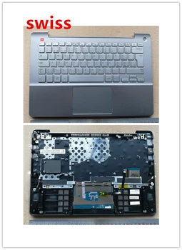 

Swiss/HU/Arab layout new laptop keyboard with touchpad palmrest for samsung NP740U3E 740U3E