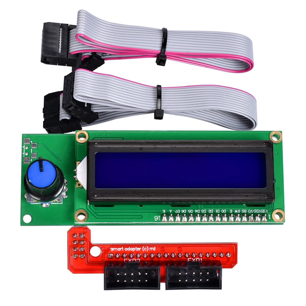 Модуль адаптера интерфейса для ЖК дисплея Reprap 3D принтер LCD Like 2004 дисплей смарт