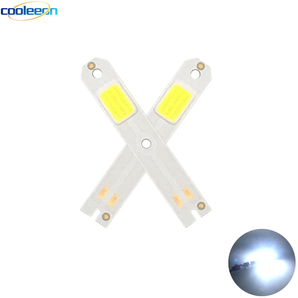 

S2 Car Headlight LED Light Source COB Bulb Chip On Board Lamp 10W DC 9V for Auto Headlamp H4 H1 H7 H8 H11 HB3 Lighting Source