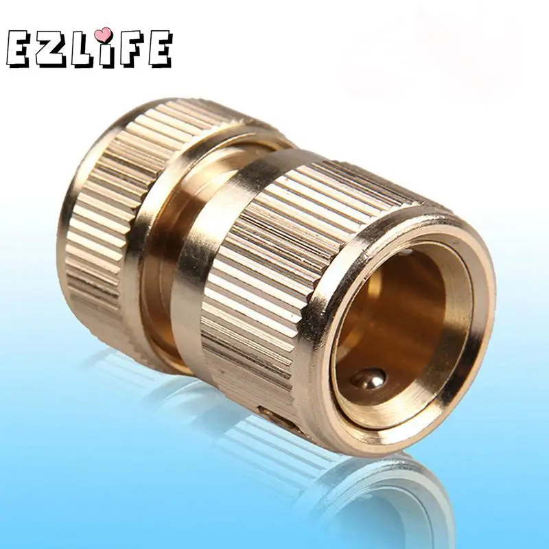 

EZLIFE Brass Hose Pipe Fitting Set Universal Garden Lawn Water Hose Pipe Fitting Set Connector Tap Adaptor NB0408