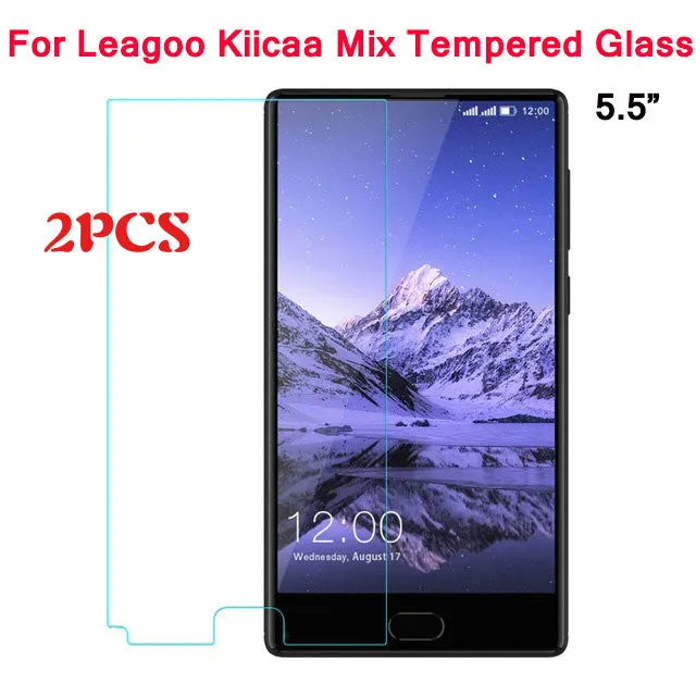 

2PCS Leagoo Kiicaa Mix Tempered Glass 9H 2.5D Scratchproof LCD Screen Protector Tempered Glass Film For Leagoo Kiicaa Mix 4G