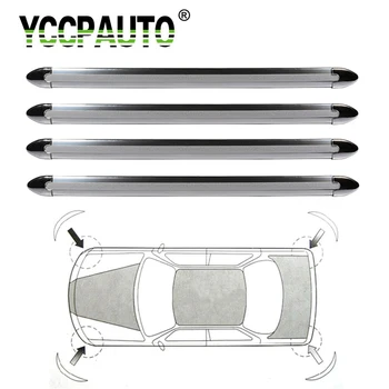 

YCCPAUTO Car Styling Bumper Protector Auto Corner Guard Anti-Scratch Strips Cover Car Bumper Lip Protect Trim bar 4Pcs/lot