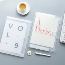 A4 большой несколько карманов Tab Muji стиль планировщик Прозрачный Почтовый органайзер для файлов, папок, сумка, расширяющаяся гармошка, кошелек, папки