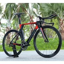 JAVA SCIA TT Carbon Road Bike 105 5800 Group 500 Crankset Aluminium Wheels 22 speed Direct Mount Brake 700c Triathlon Bicycle