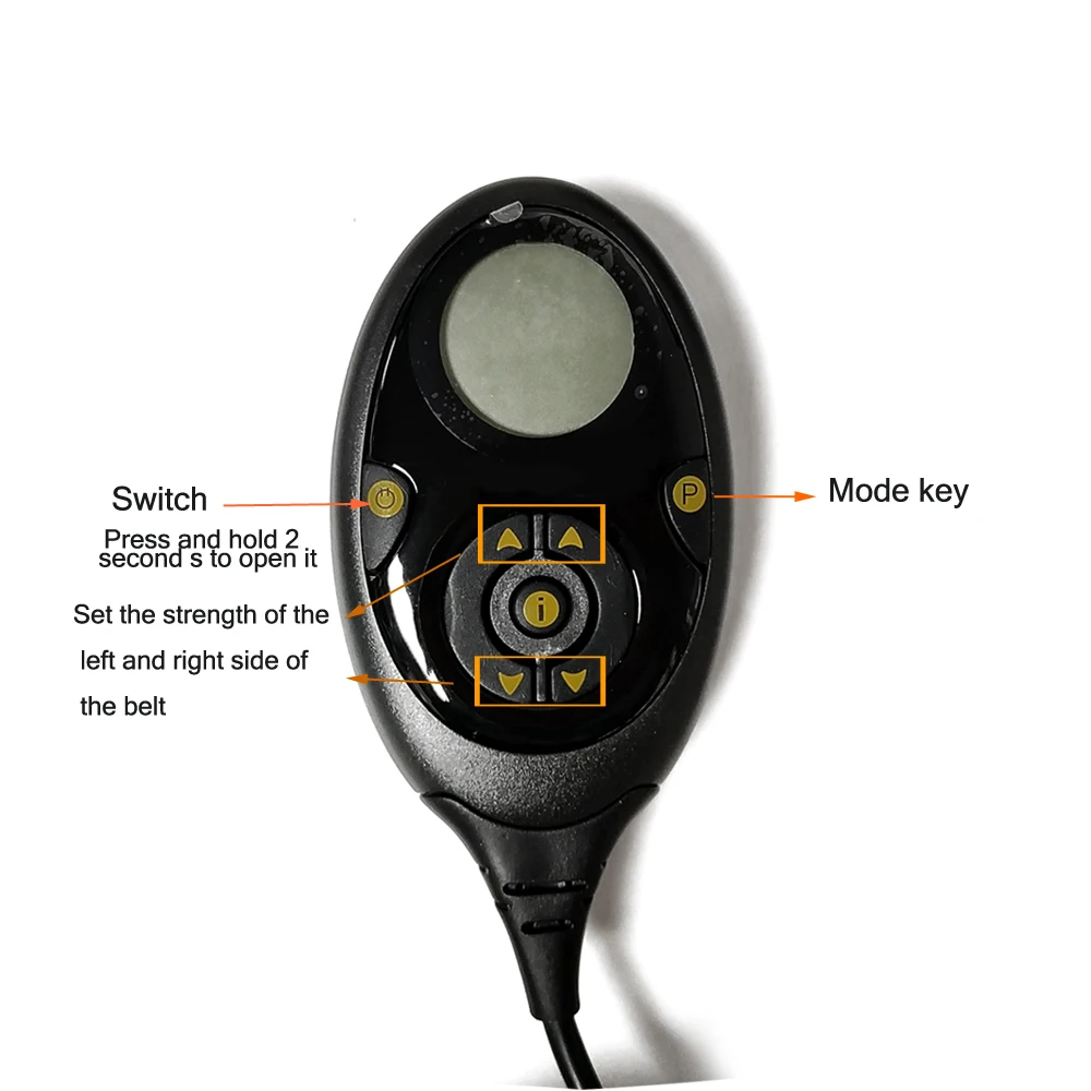 “ Níveis de Intensidade Workout Belt 150 Ems Electroestimulaçao