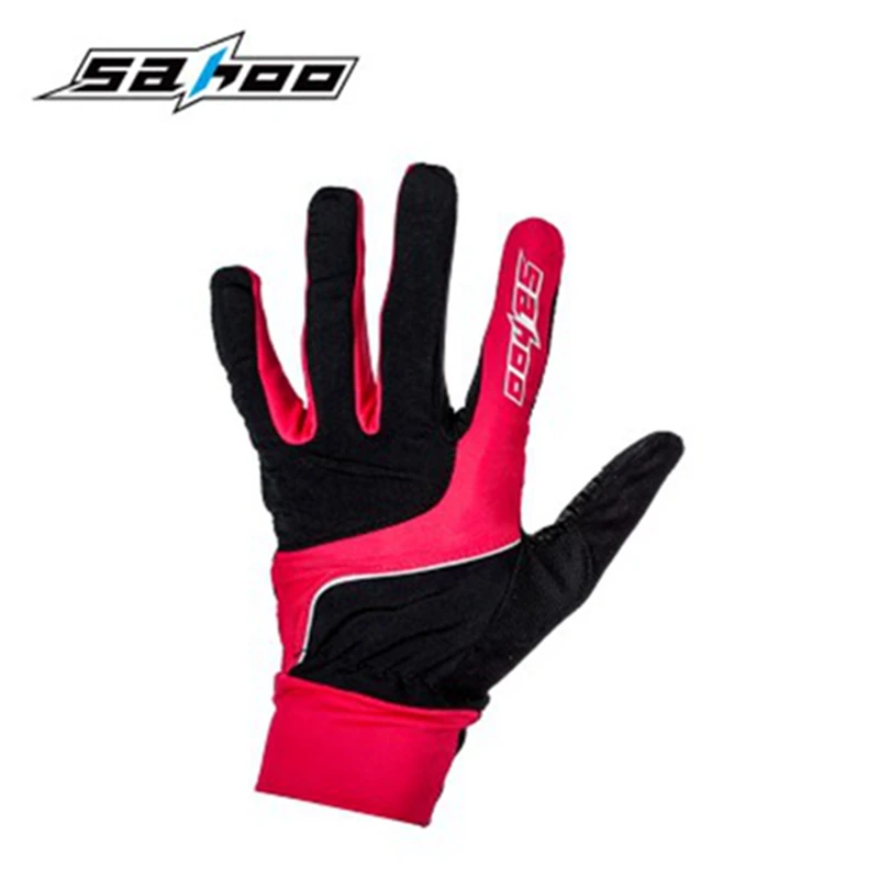 ساحوه فريق رياضية كاملة اصبع دورة ركوب الدراجات قفازات جل الوسادة دراجة سباق لعبة ، حجم ml xl 4-Colors