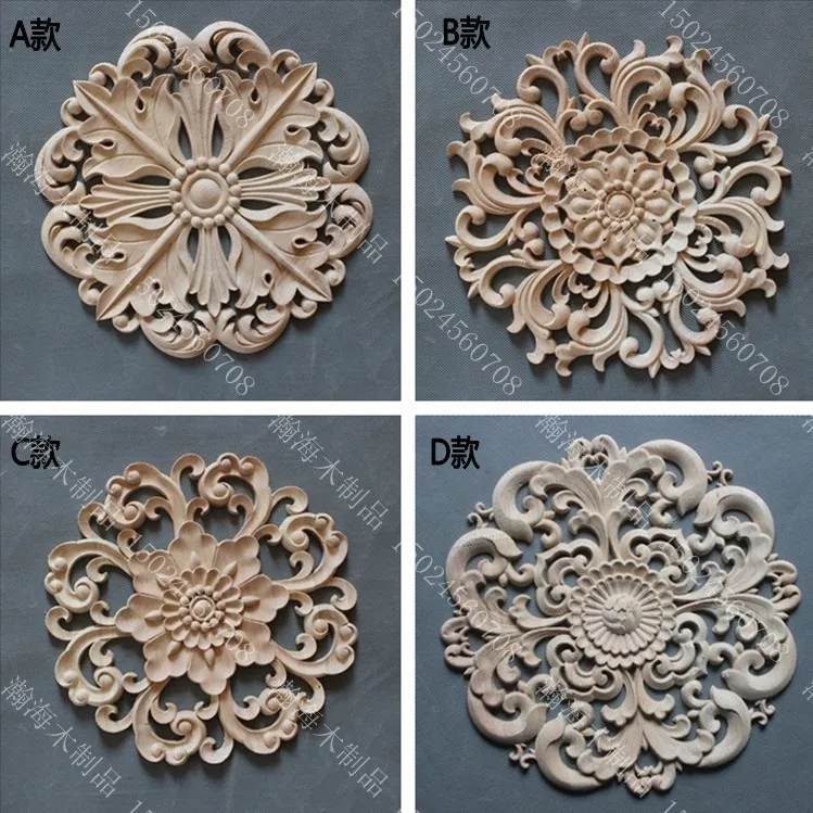 Circle door decoration applique fashion furniture cabinet