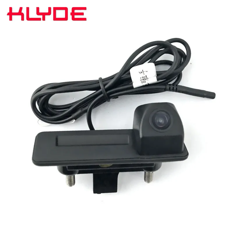 Auto Trunk Handle Car Rear View Reverse Backup Parking font b Camera b font For Skoda