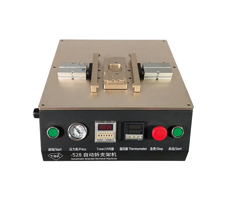 TBK-528 automatic removal of IPhone X glass back cover machine to remove 8G/8P/iPhoneX glass back cover built-in air compressor