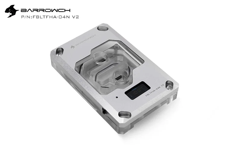 Barrowch FBLTFHA 04N V2 для RyzenAMD/AM4/AM3 CPU блоки воды цифровой дисплей температуры микроводный