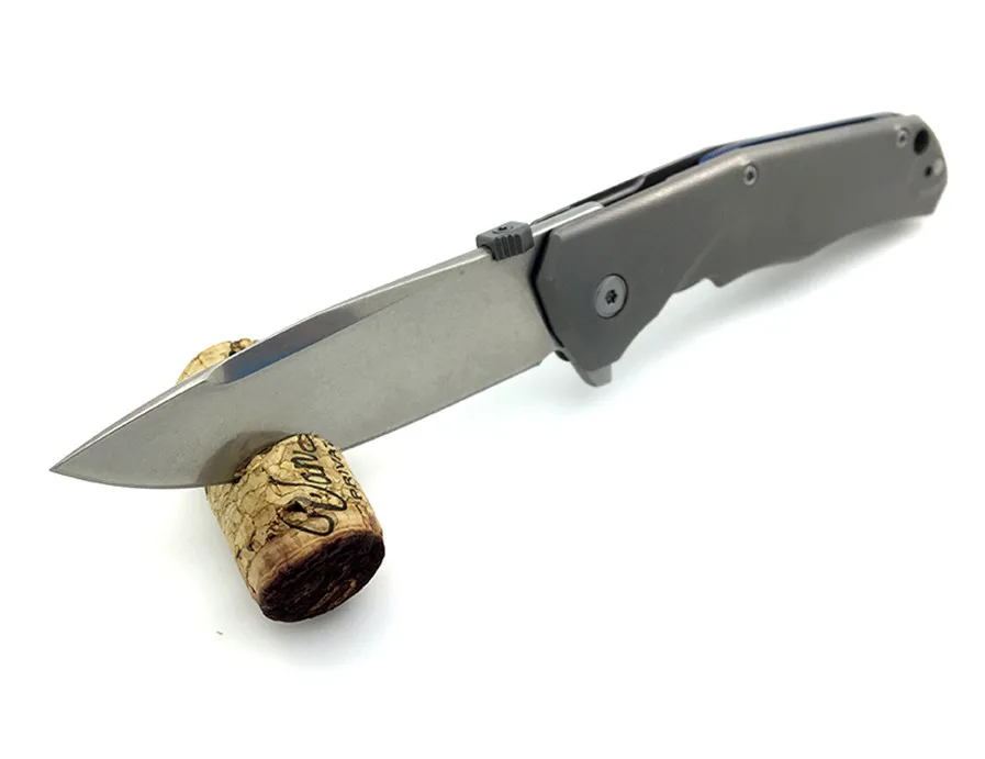 WTT тактический складной нож система подшипников титановая ручка M390 стальное лезвие походный карманный нож ножи для выживания Открытый EDC инструмент