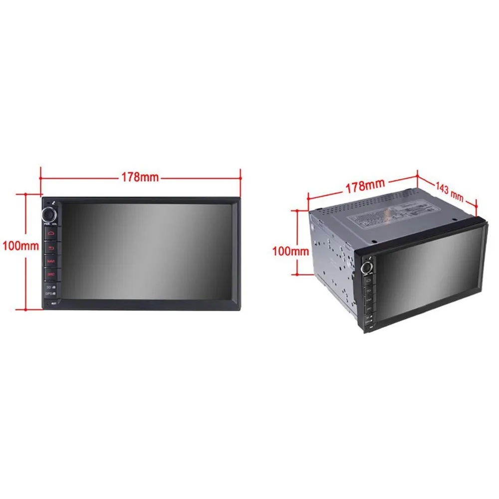 Flash Deal 2 Din Media Player 7.0" Touch Universal Car Radio Stereo Quad Core (2G+32GB) Android 6.0 GPS Navigator Head Unit Steering Wheel 3 Flash Deal 2 Din Media Player 7.0" Touch Universal Car Radio Stereo Quad Core (2G+32GB) Android 6.0 GPS Navigator Head Unit Steering Wheel 3