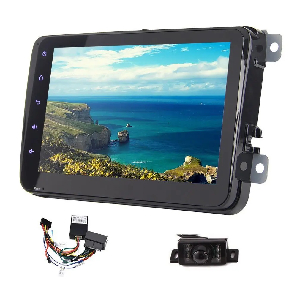 Car Head Unit 2 Din 8 android 4 4 WIFI GPS font b Radio b font