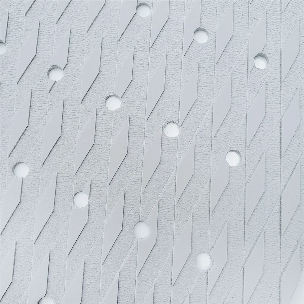 6pcs 3mm Adhesive EVA Traction Pad Tail Deck Pads for Surfboard Longboard Kiteboard Outdoor Water Sports Surfing Deck Grip Mat