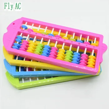

11 Rods Abacus Soroban Beads Column Kid School Learning Aid Tool Math Chinese Traditional abacus Educational toys for children