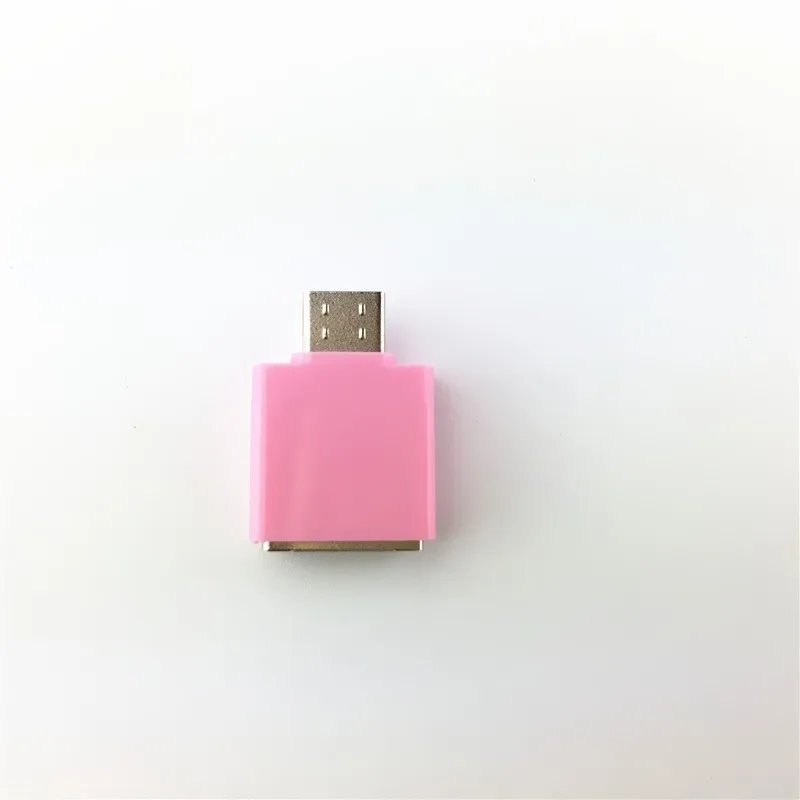 Квадратный Мини OTG USB кабель OTG адаптер Micro USB штекер USB 2,0 Женский конвертер для планшета Android samsung Xiaomi huawei Phone