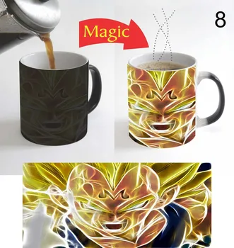 

Dragon Ball Z Color Change Magic Mug Ceramic Coffee Tea Mug 11 Oz for Gift - 8