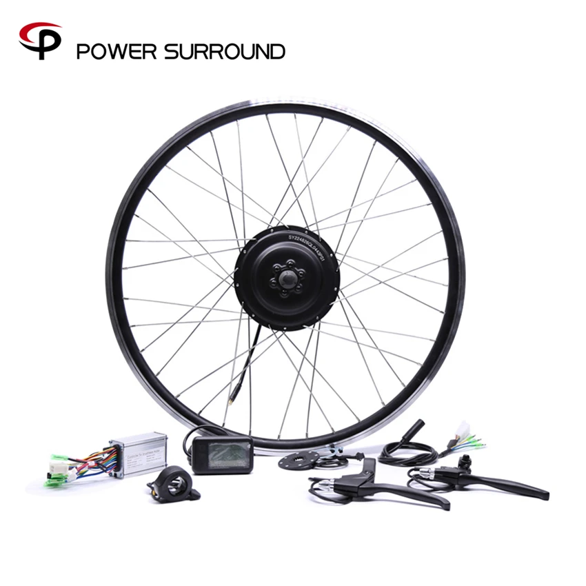 

Electric Bicycle Bicicleta 36v350w Front/rear Electric Bike Conversion Kit Brushless Hub Motors 20'' 26'' 28''