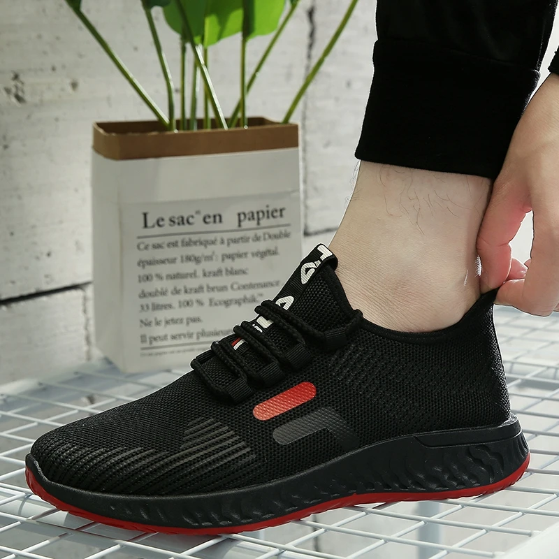 Men Casual Shoes 2019 Spring Autumn Lightweight Sneakers Men Breathable Vclcanize Shoes Men Jogging Walking Shoes Athletic Shoes