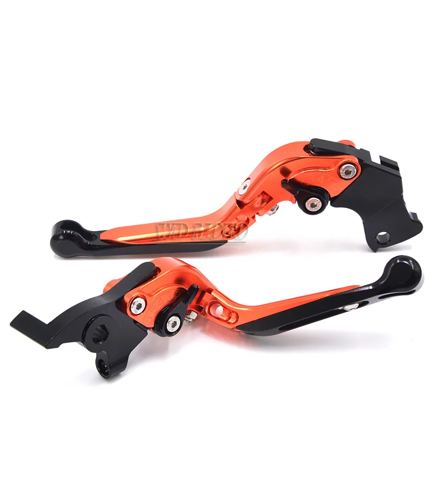 Motorcycle CNC Aluminum Foldable Extendable Adjust Brake Clutch Levers