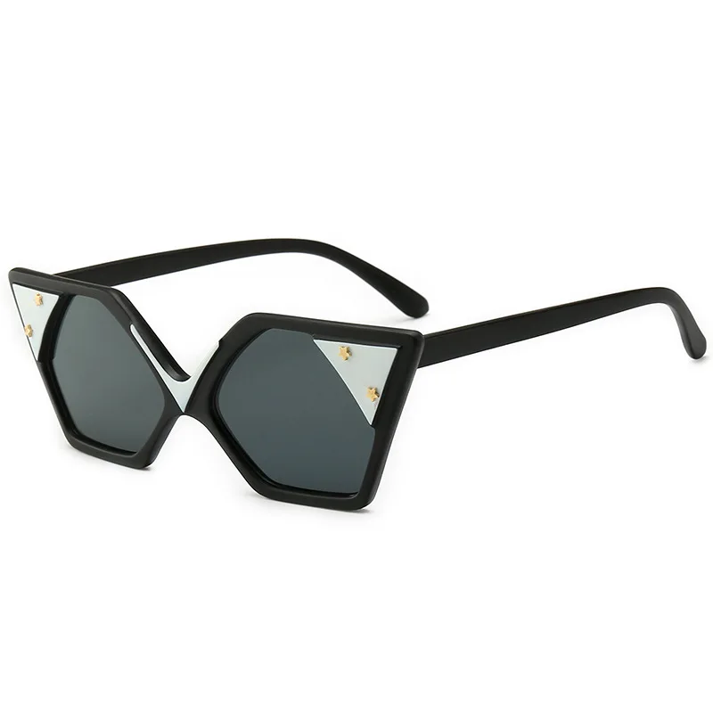 2019 Новые солнцезащитные очки кошачий глаз женские брендовые дизайнерские роскошные солнцезащитные очки Женские квадратные супер большие