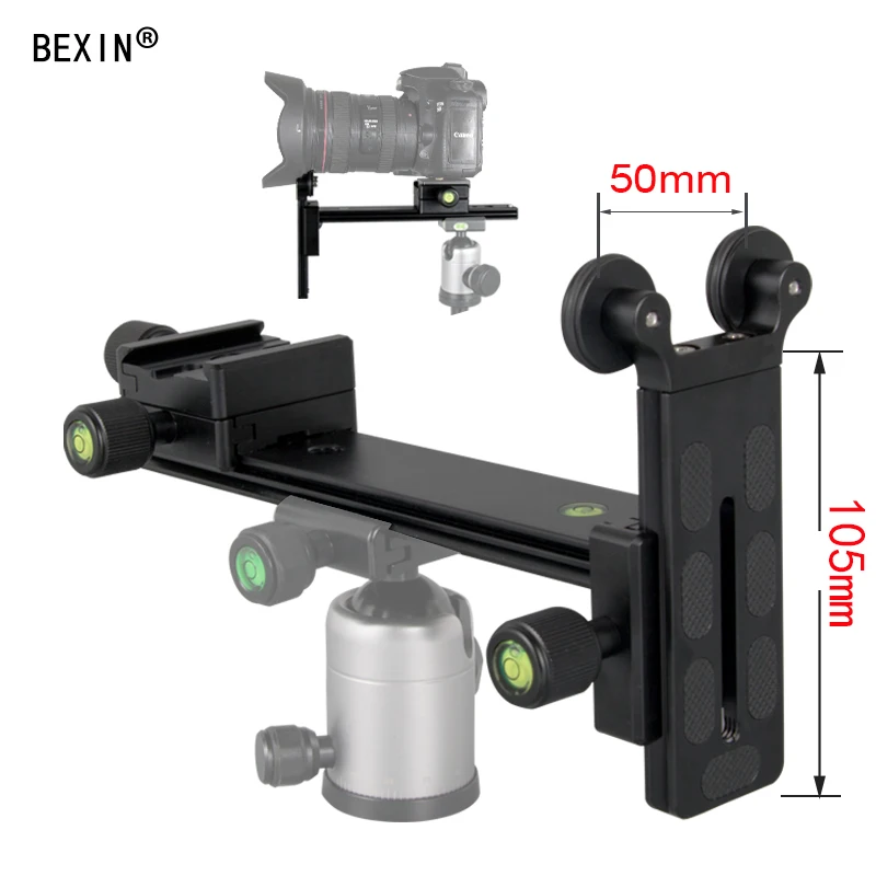 

L-200S BEXIN Telephoto Lens support Quick release board Plate For Arca Swiss standard 1/4 Screw adapter for Camera Tripod