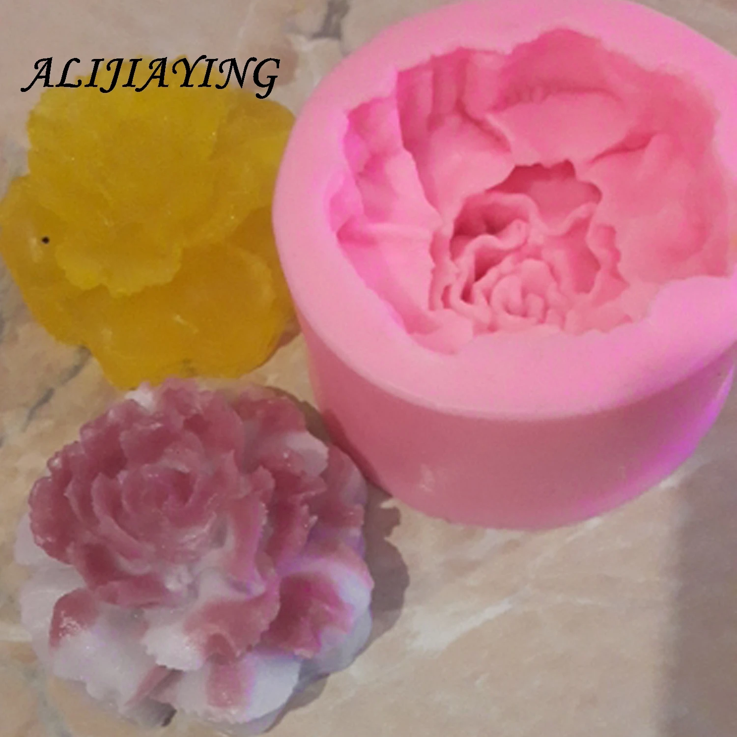 Sugarcraft 3D цветы гвоздики силиконовая форма для украшения торта DIY мыло свечная