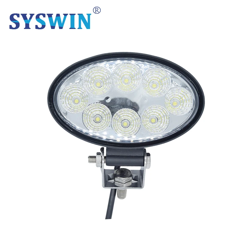 

SYSWIN 24W LED Car Work Light Offroad Boat Truck Tractor LED Light Driving Light Flood Beam Spotlight Headlight Flood Light