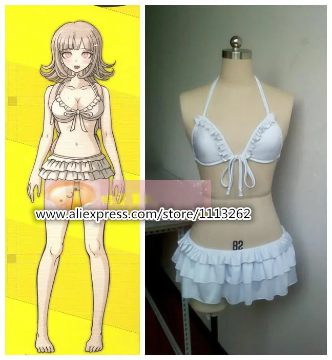 Купальник из Nanami Super Dangan Ronpa Danganronpa 2 косплей Chiaki|Костюмы аниме| |