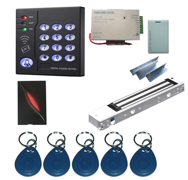 

New Arrival Complete Single Door Two Way  RFID Card Access Control System Kits