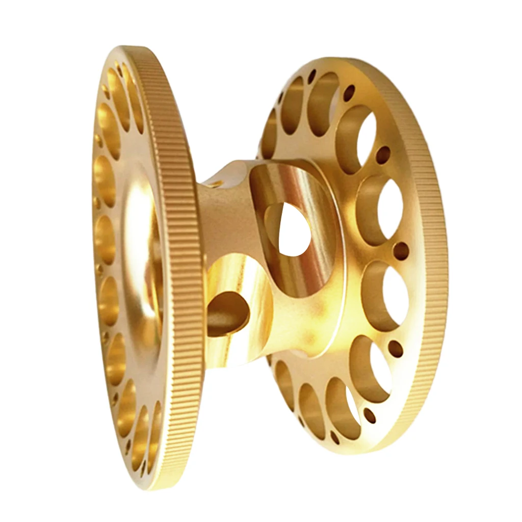 Lightweight Aluminum Alloy Scuba Diving Finger Reel Guide Line Spool fit 15-30M Line for Snorkeling Diving 5 Colors