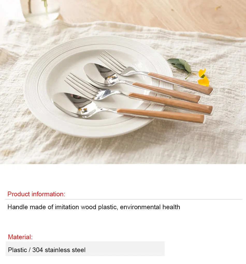 Gold Dinnerware Set Stainless Steel Cutlery Set 4 Pieces Black Knife Fork Set Tableware Gold Silver Cutleries Western Food Set (1)