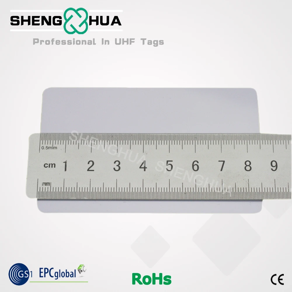 200 шт./лот Двухчастотная печатная RFID смарт-ПВХ карта для системы посещаемости