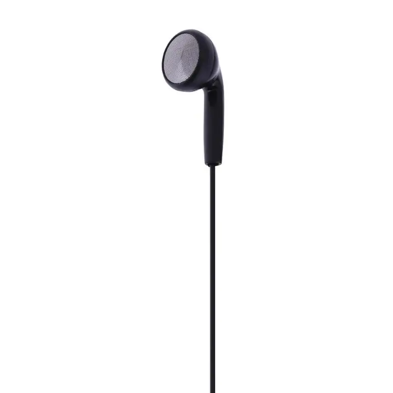 Черные универсальные музыкальные наушники 3,5 мм проводные стерео наушники с микрофоном для телефонов MP3 плееров компьютера