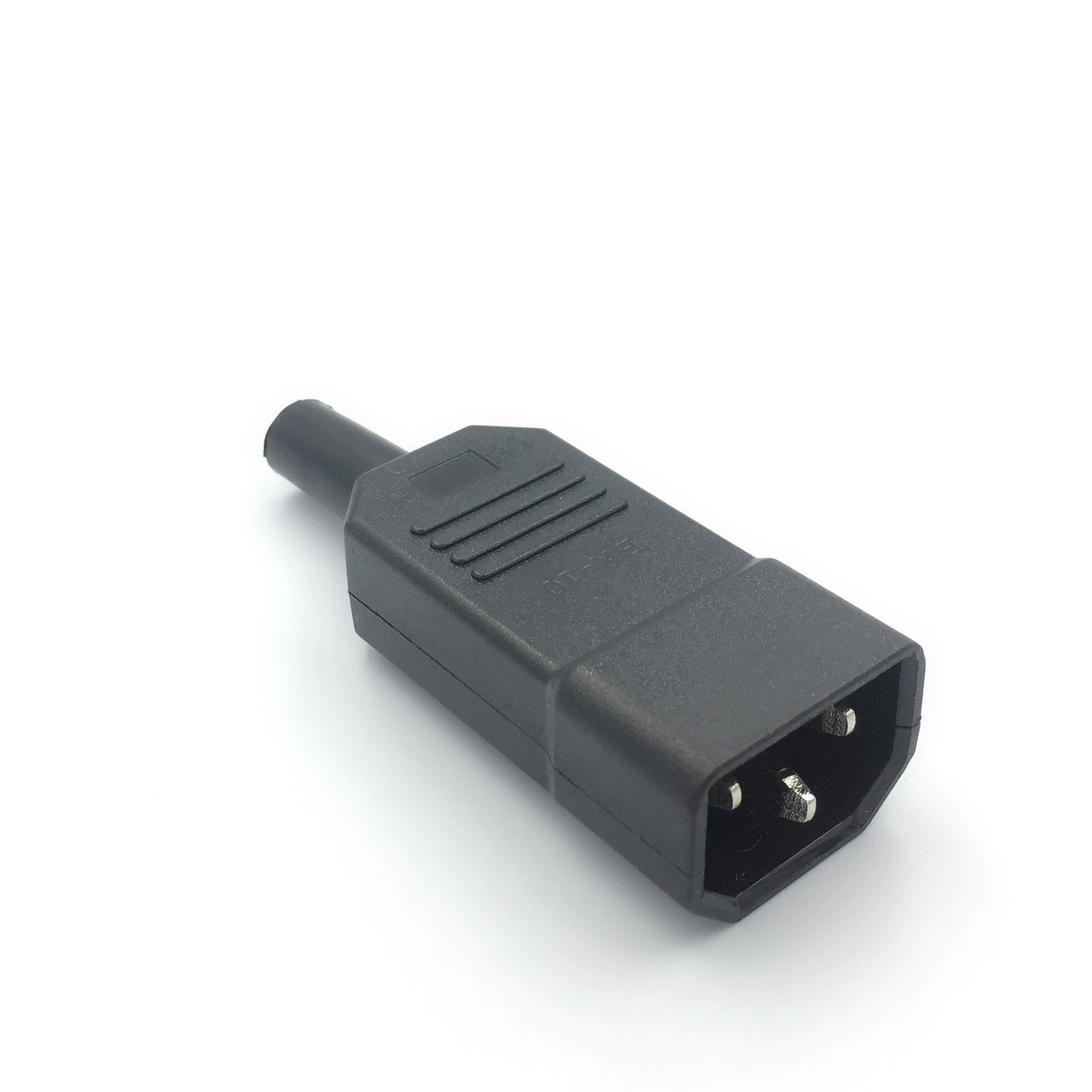 1 шт. Новая оптовая цена 10A 250 В черный IEC C14 штекер Rewirable разъем питания 3 pin ac