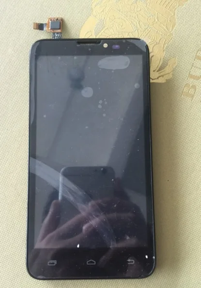 ЖК-дисплей и сенсорный экран дигитайзер с рамкой для Prestigio MultiPhone 5300 DUO pap5300 |