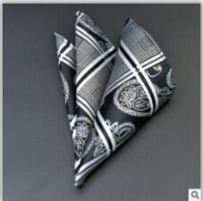 

A Plurality Of Models Of High-end Men's Fashion Pocket Square Scarves Accessories Formal Geometric Polyester Towel Handkerchief