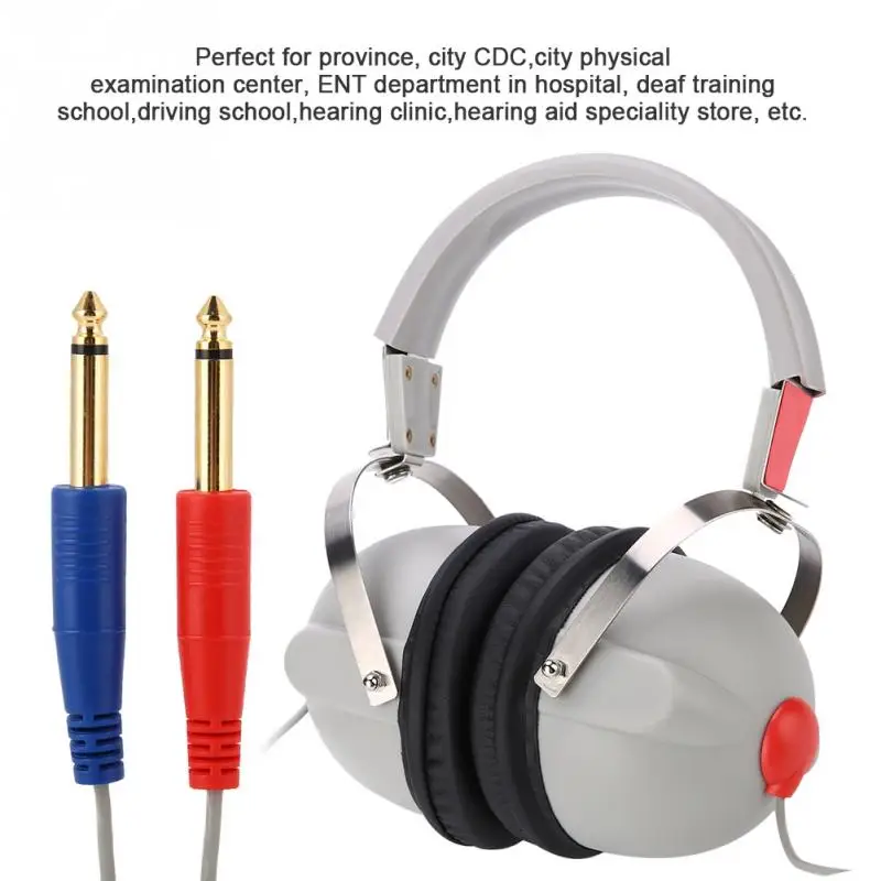 

Audiometer Audiometric Hearing Screening Headphone Air Conduction Audiometer Ear Care Tool for Hearing Test