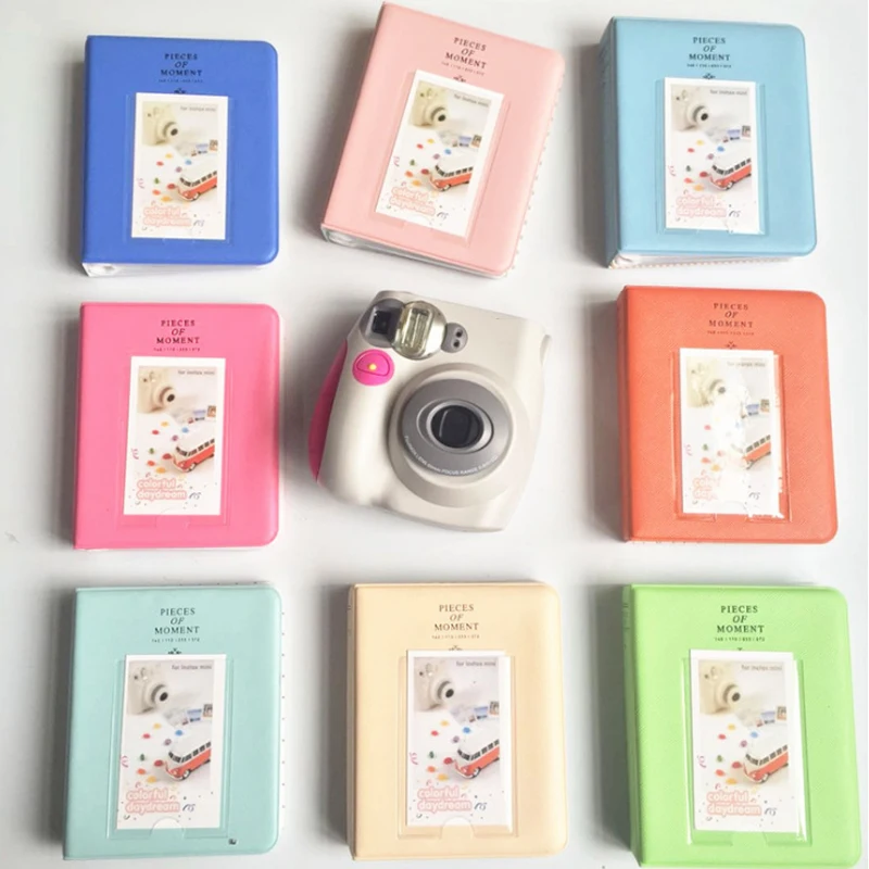 64 Mini Corea foto Polaroid álbum almacenamiento 1 PC caso bolsillos foto instantánea