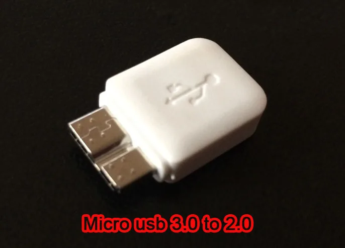 10Pin Micro USB 3 0 to 5Pin Micro USB 2 0 Male to Female Converter Adapter