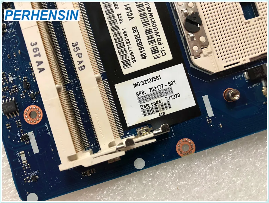 Материнская плата 702177 001 для HP Envy M6 материнская ноутбука серии QCL51 1000 Socket FS1 DDR3 100%