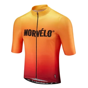 

New Morvelo jersey Men's 2019 Summer Breathable short sleeve Jersey Pro racing team road bike MTB gear Ropa Ciclismo hombres