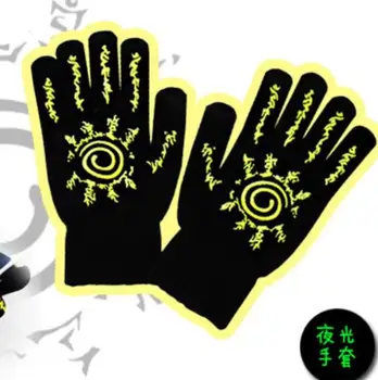 

NARUTO Cos Cartoon Japanese winter Wan Woman Adult Gloves Cos NARUTO Cute Touch Screen Teens Gloves Cosplay