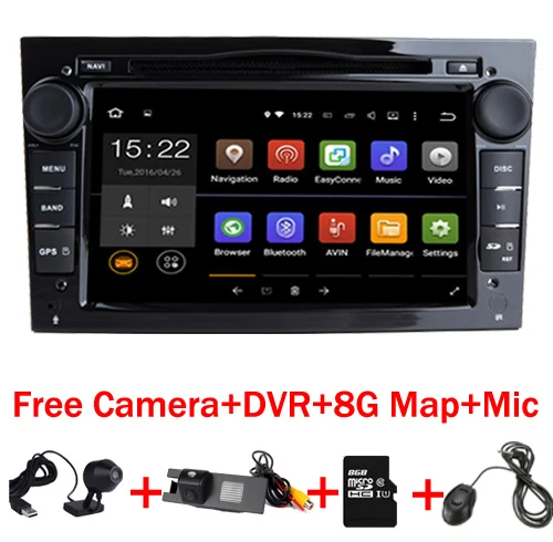 Top 7"HD 1024X600 Touch Screen Android 7.1 Car DVD Player for Opel Astra Vectra Antara Zafira Wifi 4G BT Radio USB SD Free 8GMap+DVR 0 Top 7"HD 1024X600 Touch Screen Android 7.1 Car DVD Player for Opel Astra Vectra Antara Zafira Wifi 4G BT Radio USB SD Free 8GMap+DVR 0