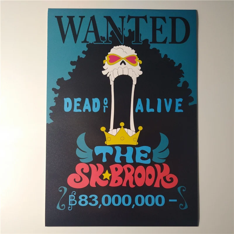 9*(42x29 см) Новый one piece wanted плакаты аниме наклейки на стену Луффи игрушки Санджи и